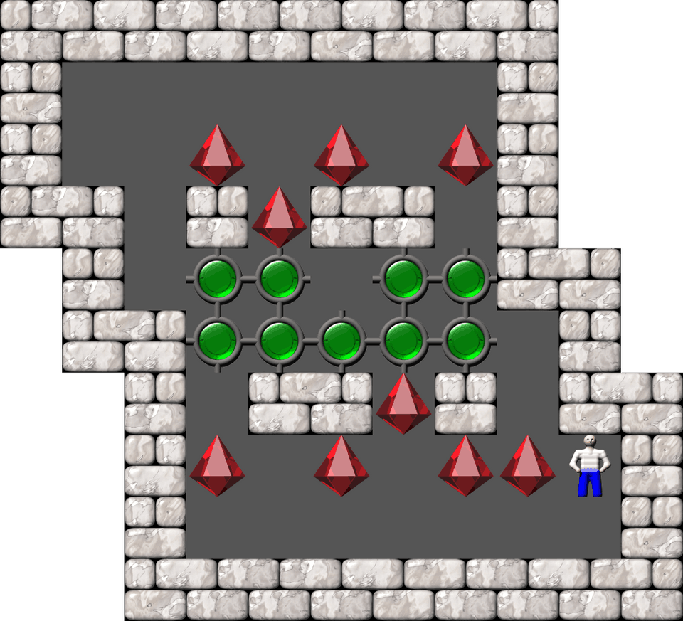 Сокобан Thinking Rabbit Arranged уровень 284